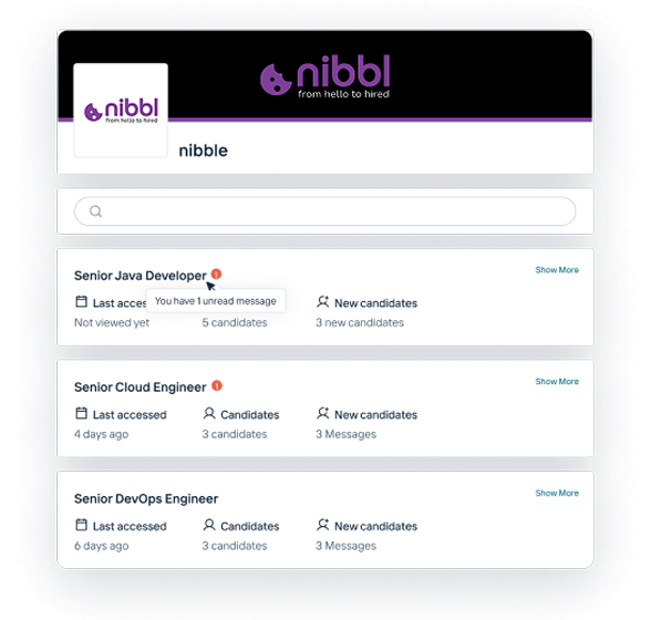 Your Jobs Dashboard